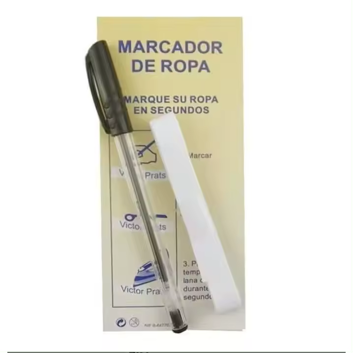 Mercería Suances - Bolígrafo Marcador de Ropa y Tela Termoadhesiva Personalizable - 1