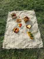 Mantel Vintage De Lámina Rectangular Resistente a Manchas Y Agua Antipolvo Ideal Para Picnics Y Uso Doméstico Con Estilo Pastoral - details 0