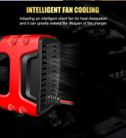 Nueva Cargador De Batería Para Coche TK600 12V10A/24V5A Inteligente Carga Rápida AGM GEL Ácido Plomo LCD Mantenedor De Batería - details 8