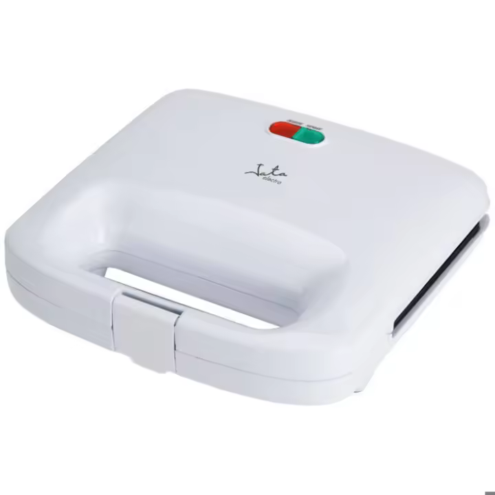 Sandwichera Jata SW219, 750W, capacidad 2 sandwiches, Recubrimiento antiadherente libre de PFOA), Tostado rápido y uniforme, Sellado perfecto., 2 pilotos luminosos, Almacenaje vertical, Clip de cierre, Fácil limpieza - 1