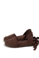 Alpargatas mujer con cintas al tobillo y suela de yute calzado ligero y cómodo estilo boho chic Paloma Wang - details 4