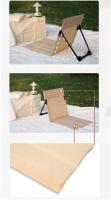 Sillas plegables de campamento ultraligeras con respaldo, sillas casuales al aire libre con bolsos, adecuadas para acampar en la playa y viajes por carretera - details 1