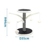 LILI HOME Rascador para Gatitos - Desde Pequeño hasta Grande disponibles en una variedad de modelos y tamaños. Diseñados para satisfacer las necesidades naturales de rascado y juego de los gatos, estos rascadores son tanto funcionales como divertidos. - details 18