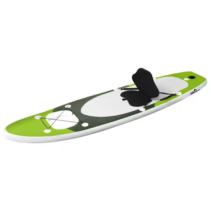 vidaXL Set de Tabla de Paddle Surf Hinchable Marino 330x76x10 cm Piscina Color Azul mar,  Negro,  Rojo y mas - 1
