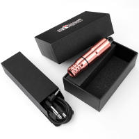 STIGMA Genbu Nuevo Motor De Tatuaje Pen Negro/Rosa Dorado Conector DC Profesional Para Tatuadores Accesorios De Cartridge De Aguja Permanente - details 11