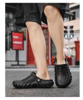 Sandalias De Verano Para Hombre Clogs Cómodas Para El Hogar Y Jardín Antideslizantes Suave Bajo La Plantilla Tamaño Grande 46 47 - details 33