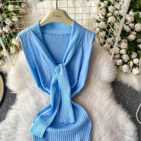 Vestido Bodycon Mini De Color Sólido Con Cuello Redondo Y Cremallera Lateral Para Mujer Vestido Sin Mangas Estilo Casual Y Elegante Para Oficina Y Verano - details 2