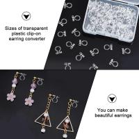 100 Pcs Componentes De Resina Para Pendientes Clip-on Estilos Variados Convertidor De Pendientes No Perforados Para DIY - details 3