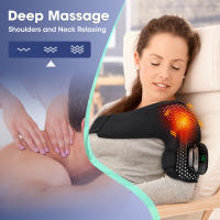 Masajeador magnético deslizante para articulaciones de hombros, dispositivo de terapia de masaje vibratorio con calor para hombros (2025) - details 21