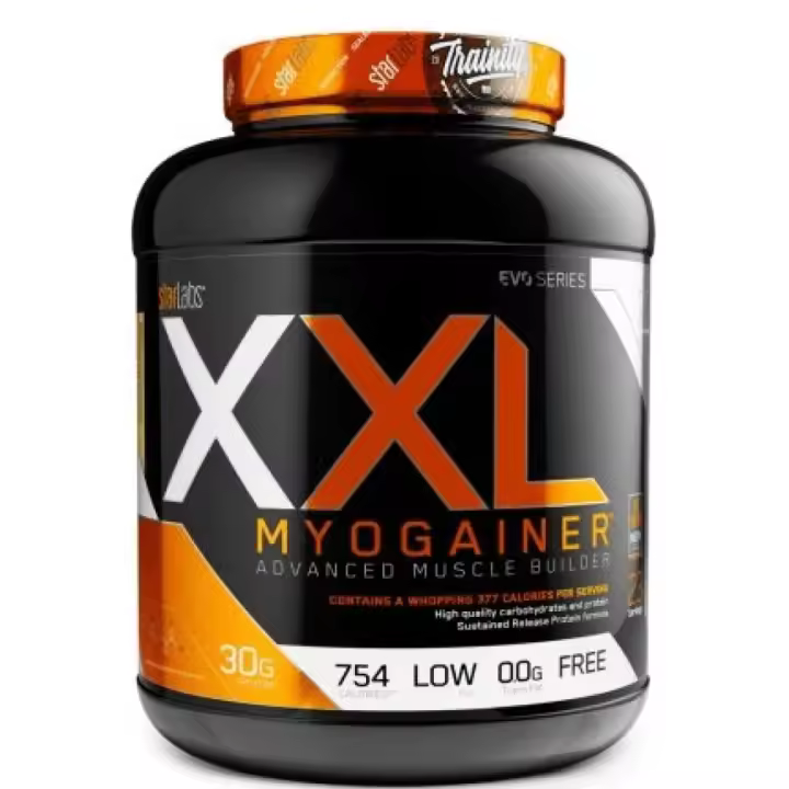 Starlabs Nutrition XXL Myogainer 2,27 Kg - Suplemento para Aumentar Masa Muscular con Proteína de Liberación Sostenida - 1