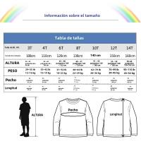 Camiseta De Gato Con Lazo Para Bebé Niña 2024 Manga Larga Algodón Y Poliéster Estilo Casual Primavera Tallas 3-14 Años - details 1