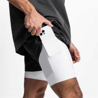 Shorts De Verano Para Hombre Quick Dry Deporte Running Fitness Básquetbol Outdoor Pantalones De Entrenamiento Sueltos Y Transpirables - details 14