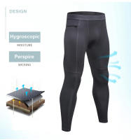 Pantalones deportivos ajustados para hombre, pantalones de chándal transpirables de secado rápido, pantalones de cintura elástica, mallas para entrenamiento, Fitness, trotar, pantalones de gimnasio para hombre - details 2