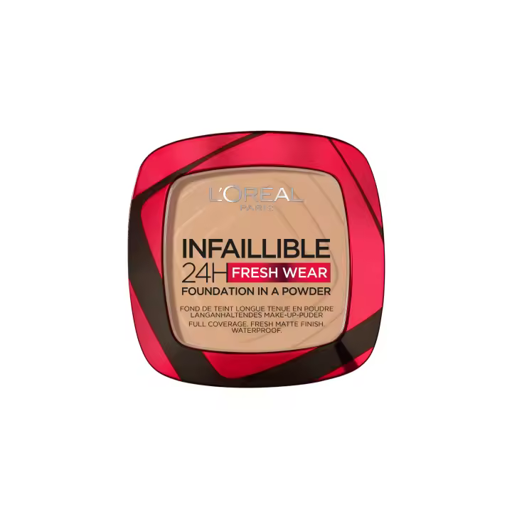 L'Oréal París | Infalible 24H Polvos compactos mate de larga duración - 1