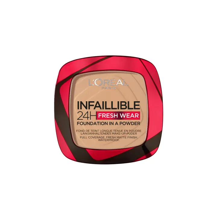 L'Oréal París | Infalible 24H Polvos compactos mate de larga duración - 1