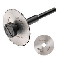 Set De 6 Hojas De Sábanas Circulares Mini Para Taladro Eléctrico 50mm Corta Madera Metal PVC + Mandril De Montaje - details 6