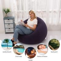Sofá Inflable Grande Para Descanso En Exterior Y Sala De Estar Asiento De Lujo PVC Polipropileno Silla Colchón Para Camping - details 0