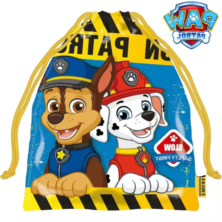 Saco Patrulla Canina guardería 26,5 x 21,5 centímetros ARDITEX - 1