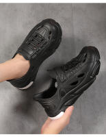 Nuevos Zapatos De Jardín Para Hombre Verano Ligeros Y Cómodos Sandalias Deportivas Y Casuales EVA Integrado Perforado Para Playa - details 22