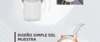 Reloj De Cuarzo Para Mujer Shengke Simple Y Moda Con Correa De Cuero Resistente Al Agua Regalo Para Niña Relogio Feminino - details 6