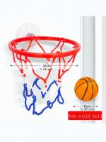 Juego De Baloncesto Pequeño Para Niños Con Bola De Goma Sólida Y Coordinación De Muñeca Juguetes Deportivos Para Ejercicio Y Juego De Tiro a La Mesa - details 2