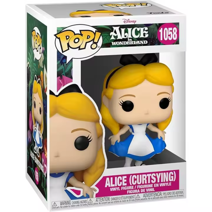 Funko Pop! Disney: Alice 70th– Alice Curtsying - Alice In Wonderland - Figura de Vinilo Coleccionable - Idea de Regalo- Mercancia Oficial - Juguetes para Niños y Adultos - Movies Fans - MR POPYE - 1