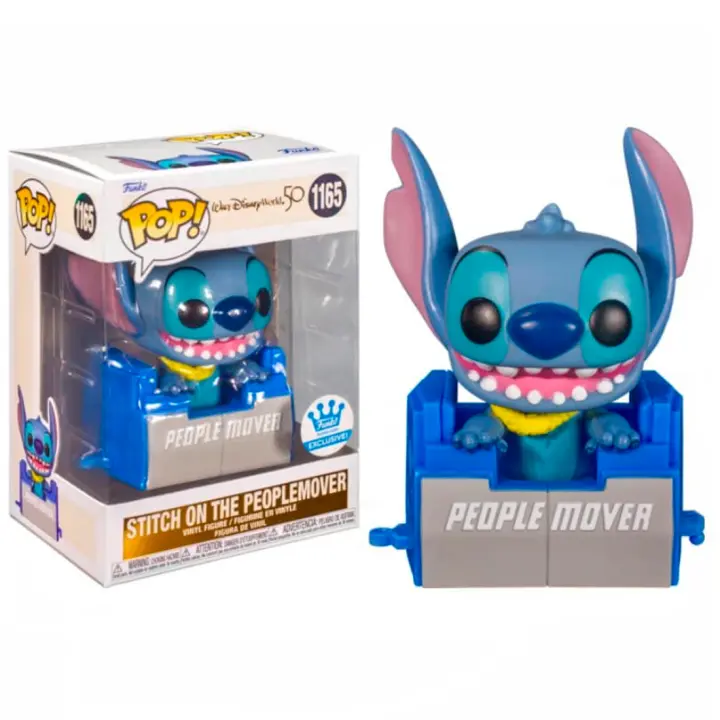 Funko Stitch Mover Exclusivo Lilo y Stitch Disney peoplemover attraction     Pop Vinyl figura Disney - 1