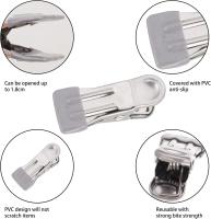 30 pinzas para ropa de Maple inoxidable, multionales, antideslizantes, de metal, pinzas para Ropa, clips para calcetines, Zapatos, toallas, sellada de alimentos, fotos - details 0