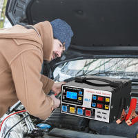 Cargador De Batería De Coche Grueso 12/24V 400A Cargador Inteligente De Batería Con Pulso Reparación Alta Potencia 220W Para Automóviles - details 12