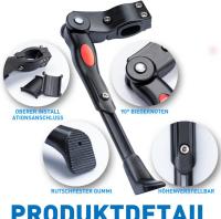 Bike Kickstand 24-29 inches Adjustable Universal Bicycle Stand Support for Bicycle Mountain Bike Road Bike - details 1