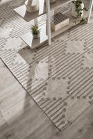 Parentesi Quadra  -  ALFOMBRA BADAVI NATURAL GREY - details 2