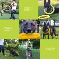 Juguetes Para Perros Indestructibles De Masticar Disco Volador Entrenamiento Para Pequeños Medianos Y Grandes Perros Juegos De Cazar Y Lanzar - details 3