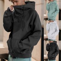 Sudadera De Cuello Alto Para Hombre Con Capucha Abrigo Casual De Otoño E Invierno Suéter Suelto Para Pareja Chaqueta De Capucha Para Primavera Y Otoño - details 0