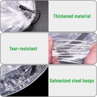 Malla Sombra Portátil para Invernadero 3M-Protección UV 95%, PVC Resistente, Montaje Rápido, Ideal para Huertos, Terrazas y Plantas (3x0,45x0,45 M, 550g) - details 7