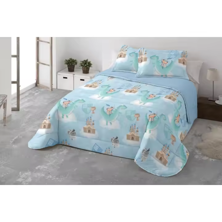 Edredón Sherpa Pelo Largo Dragón 🐉 | ¡El mejor abrigo para tu cama este invierno! ❄️ - 1