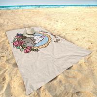 Toalla De Playa Microfibra Pusheen-Cat Absorbente Secado Rápido Suave Para Yoga Natación Senderismo Toalla De Algodón 100% Tamaño 30x60 Cm - details 10