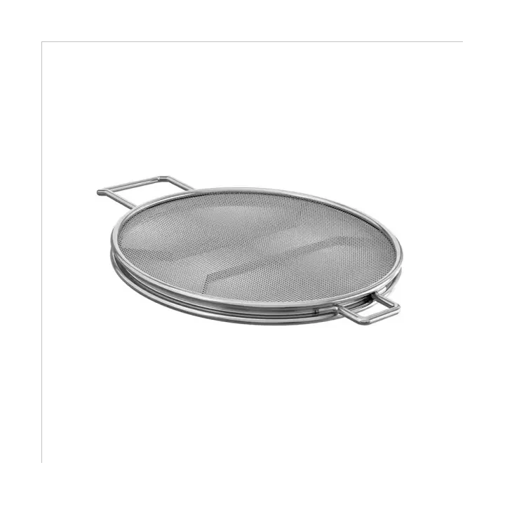 Escudo de salpicaduras de acero inoxidable para Ninja Foodi IG600 IG601 IG651, accesorios para parrilla, Apto para lavavajillas y reutilizable - 1