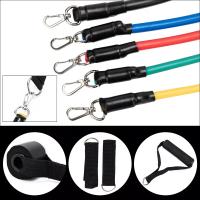 Set De 11 Pzas De Bandas De Resistencia TPE Con Anclaje De Puerta Manijas Y Correa Para Entrenamiento Elasticidad Adecuado Para Piernas Cintura Y Muslos - details 4