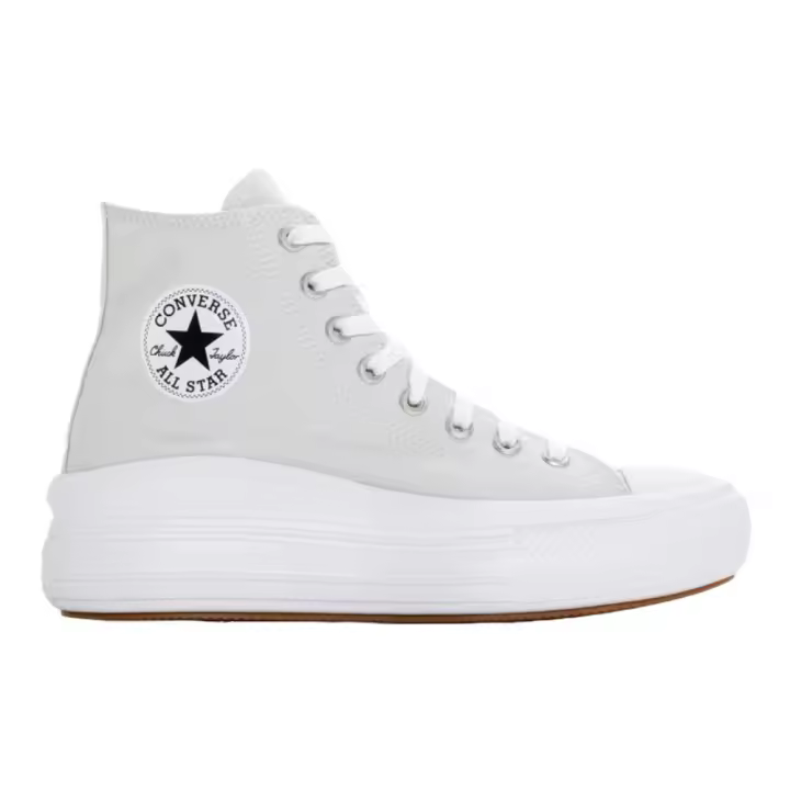 Zapatillas Converse Grises Move Hi Barely Grey Cómodas y Ligeras - 1