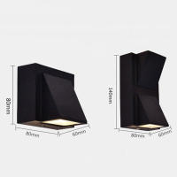 Lámpara De Pared LED Exquisita Diseño 5W 10W COB Farol De Puerta Interior Exterior Iluminación De Paisaje AC110 220V - details 3