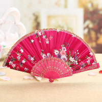 Abanico De Lujo En Estilo Español Vintage Con Diseño De Estampado Y Encaje Plegable Para Danza Y Decoración De Bodas Y Fiestas - details 11