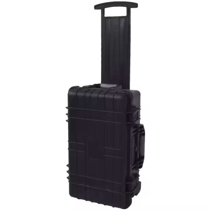 vidaXL Caja de Herramientas con Ruedas Caja de Bricolaje con Espuma Extraíble Dimensiones 56 x 35 x 23 cm, 58 x 45 x 27 cm - 1