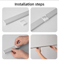 Luz LED Recargable USB Con Sensor De Movimiento Para Iluminación De Armarios Y Cocinas Blanco/ Negro Tamaños 20CM/30CM/40CM/50CM - details 11