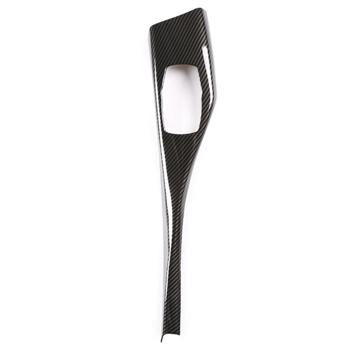 Pegatina De Fibra De Carbono Para Cubrir El Panel Central Del BMW Serie 5 E60 2008-2010, Para Zona De CD Y AC, Par De Piezas