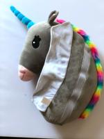 Almohada De Cojín De Peluche Suave Dibujos Animados Caballo Juguete Para Niñas Regalo De Cumpleaños Muñeco De Unicornio Kawaii Almohada De Hombro De Coche - details 8