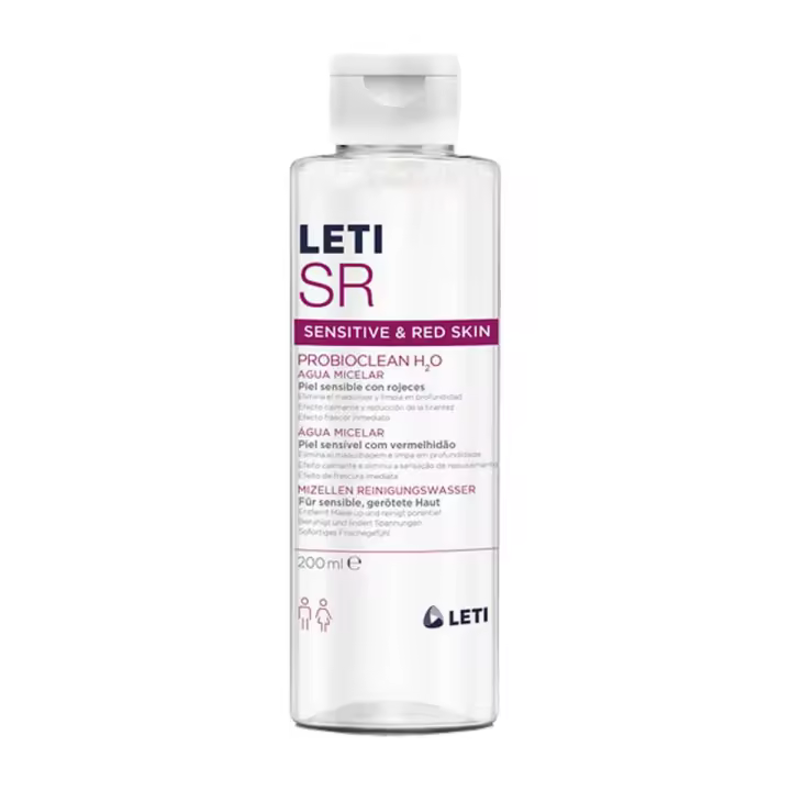 Letisr probio clean h2o agua micelar 200ml - 1