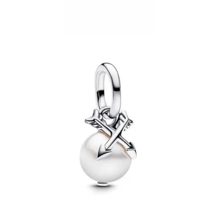 PANDORA ME Charm mini de la serie Flecha Corazón, cuentas personalizadas, regalo de cumpleaños, Charm mini de la serie Flecha Corazón, talla única - 1