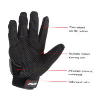 Guantes De Motocicleta Para Hombre Con Pantalla Táctil Dedos Complejos Respirables M-XL Motocross Montaña Carreras De Motocicletas - details 2