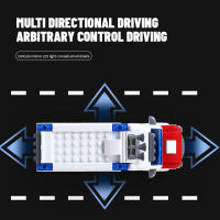 Autobús Escolar Y Ambulancia RC Con 4 Canales Y LED Control Remoto Autobús De Visita Con Puertas Abreable Material Plástico - details 1