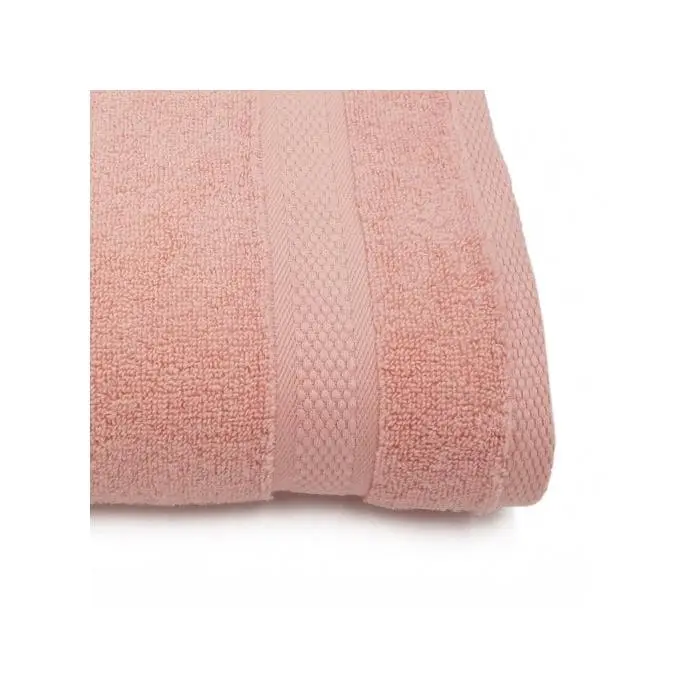 Toalla de baño, Salmón,100% rizo de algodón, 550gr, suave, absorbente, tocador, lavabo, ducha, sábana. Premium - 1